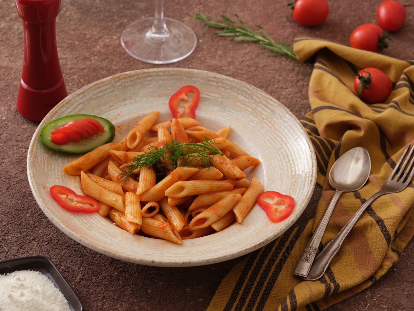 PENNE ARRABBIATA