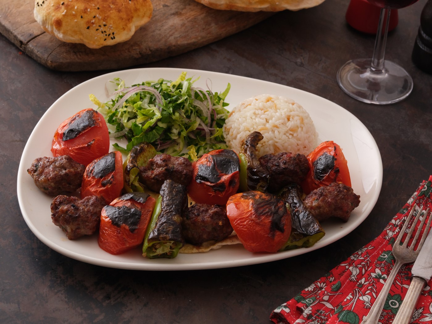 TOMATOES KEBAB