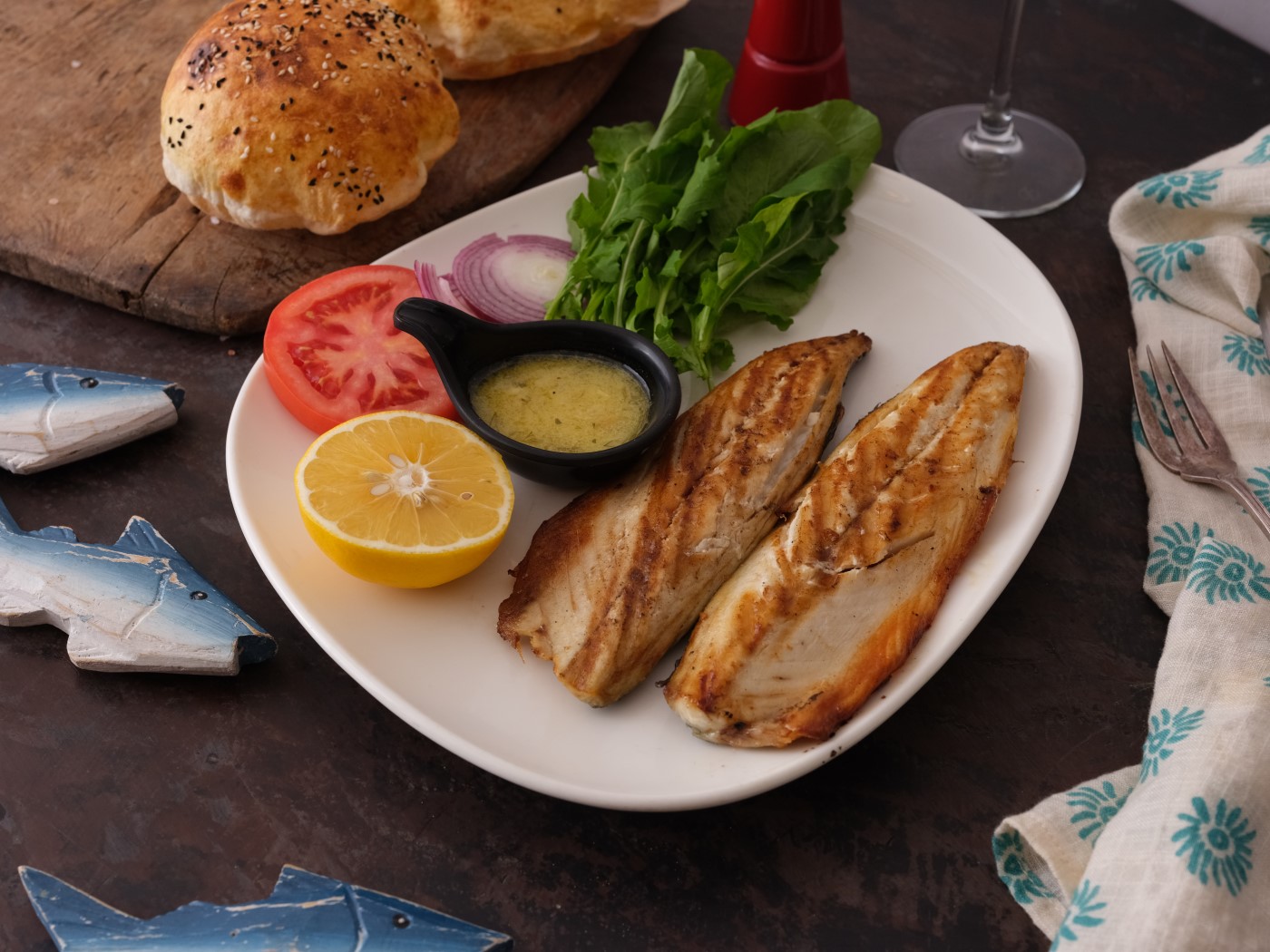 GRILLED MACKEREL