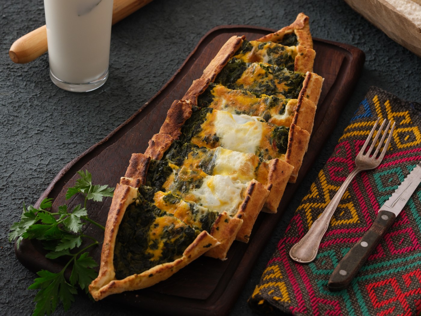 SPINACH PIDE