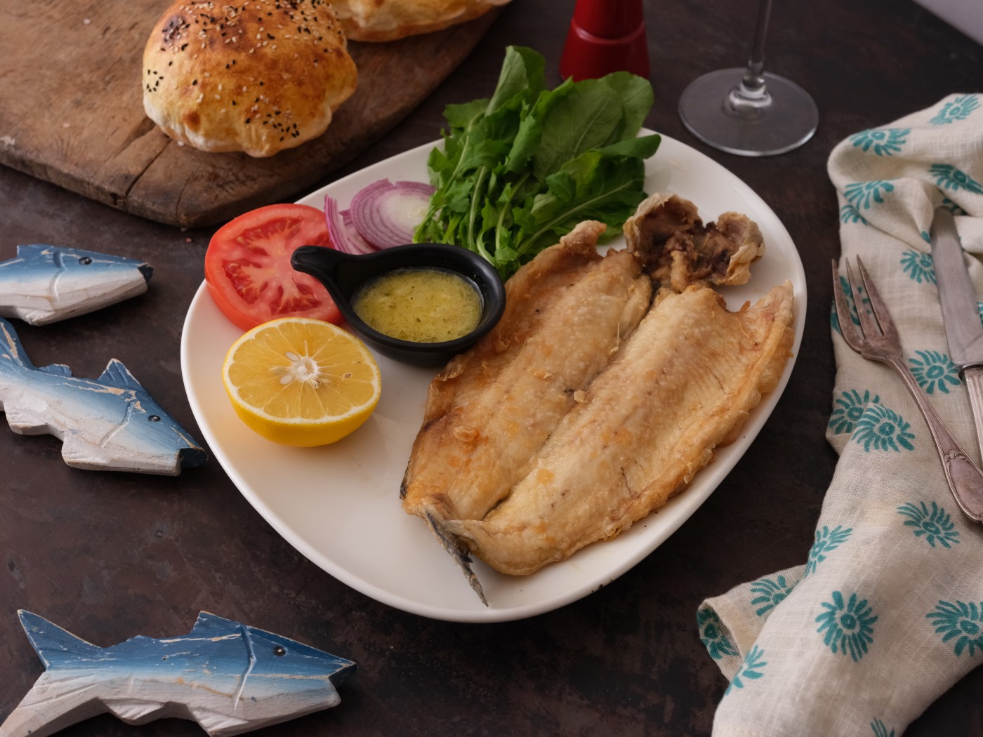 FRIED TROUT