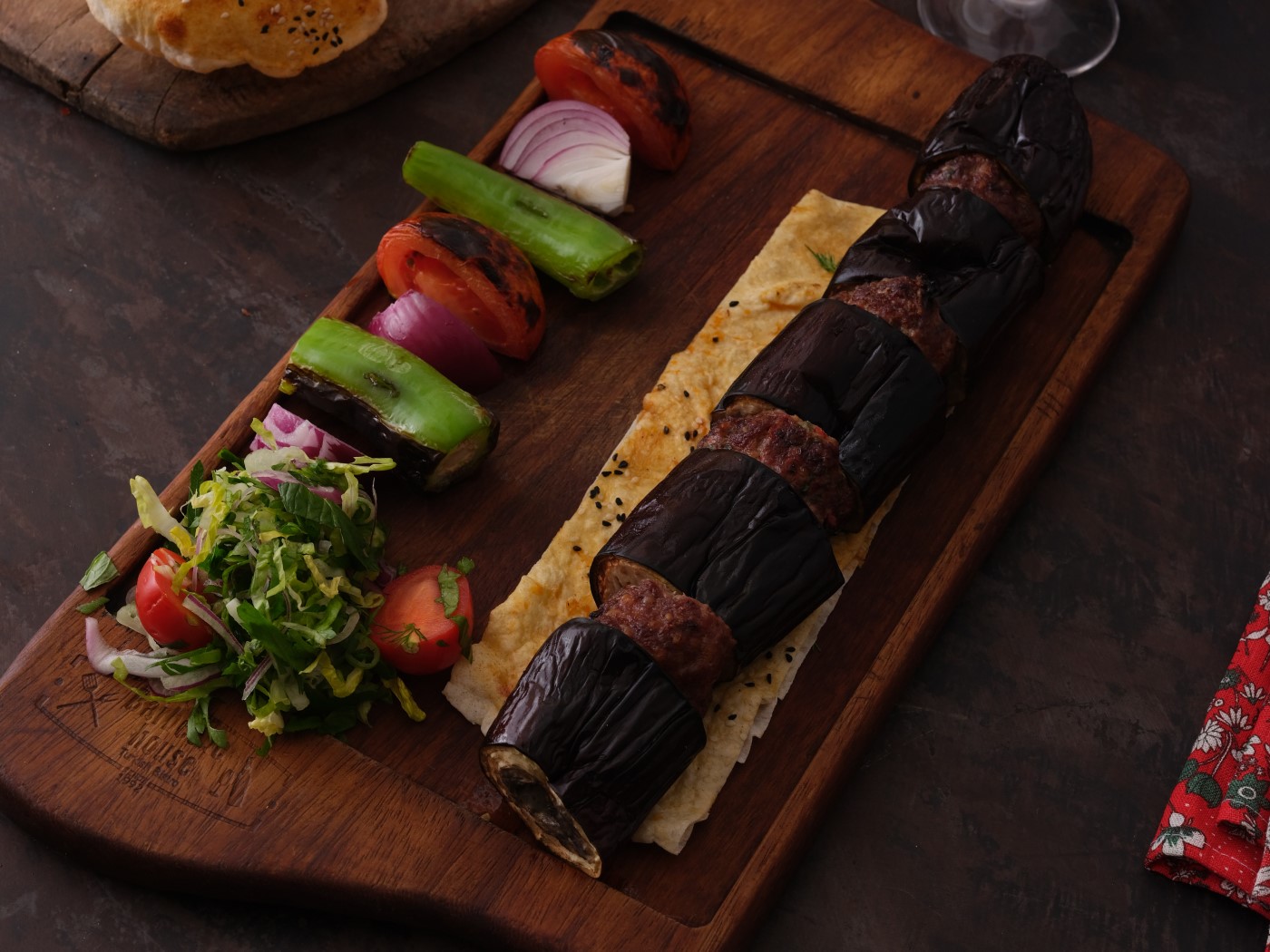 EGGPLANT KEBAB